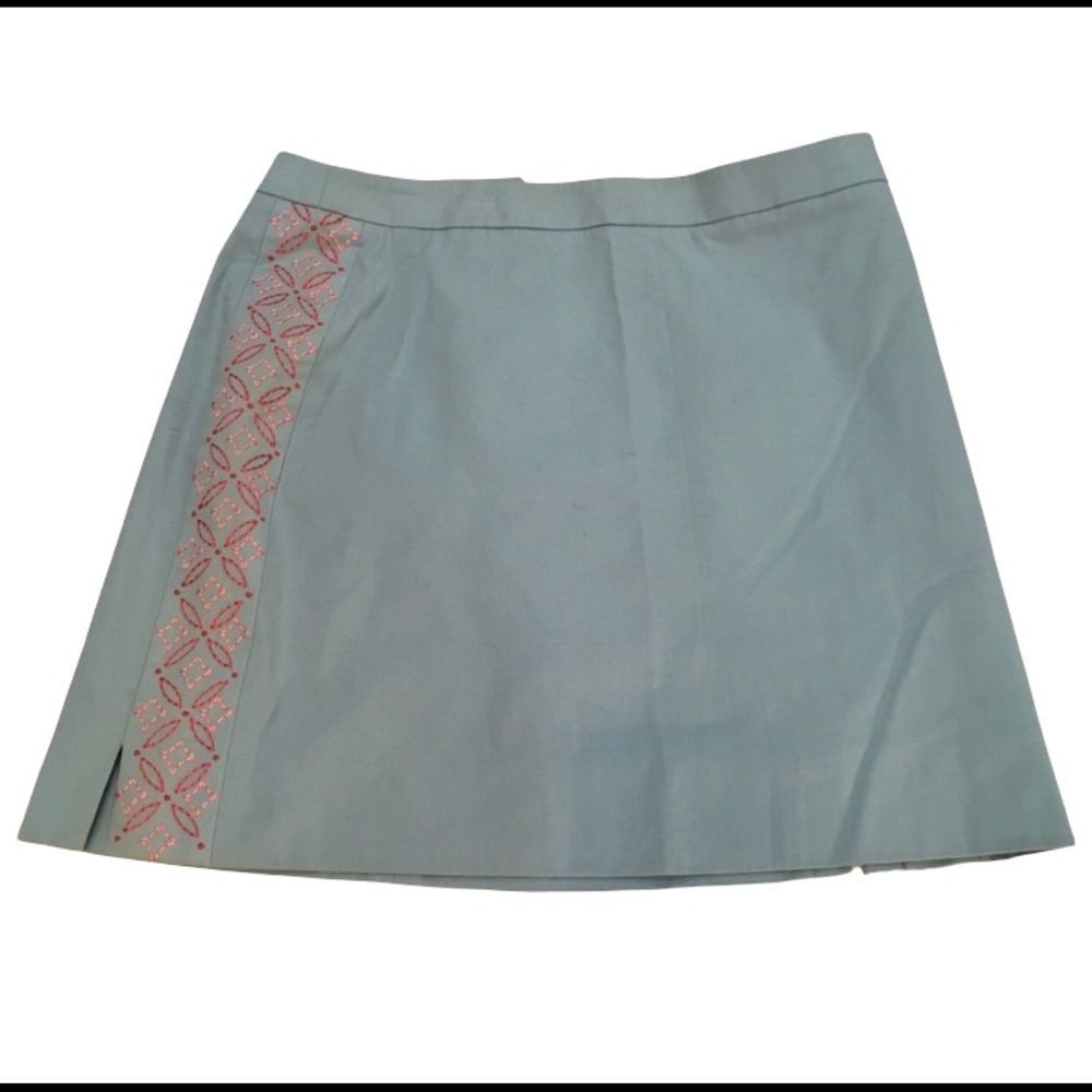 BCBG Maxaria Mini Skirt With Embroidered Details